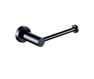 מחזיק נייר טואלט תלוי לקיר מסדרת LEO בגוון שחור מט