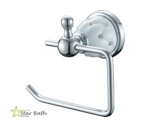 מחזיק נייר טואלט ניקל לבן מסדרת PALACE