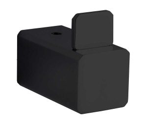 קולב למגבת מסדרת ROME בגוון שחור מט