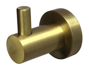 קולב בודד למגבת אמבטיה מסדרת LEO ברונזה