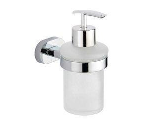 דיספנסר לסבון נוזלי מסדרת PALMA ניקל מבריק