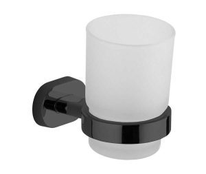 כוס מברשות שיניים מסדרת PALMA שחור