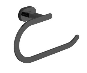 טבעת למגבת מסדרת PALMA בגוון שחור מט