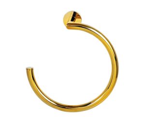 טבעת למגבת מסדרת ROSE זהב מבריק