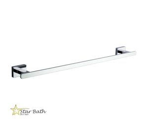 מוט בודד למגבת 60 ס״מ מסדרת AMPOLI ניקל מבריק