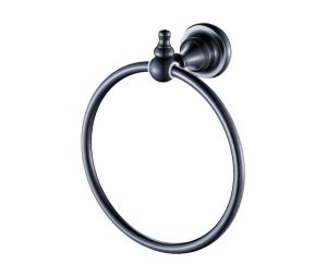 טבעת מגבת מסדרת TOHAR בגוון שחור