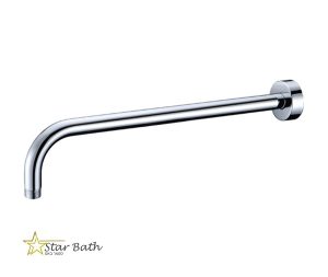 זרוע עגולה כבדה 35 לראש טוש למקלחת ניקל מבריק BRASS