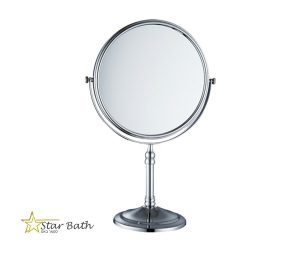 מראה מגדילה פי 7 שולחנית דו כיווני ניקל מוברש