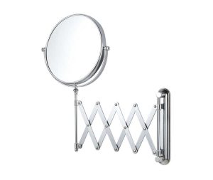 מראה מגדילה פי 5 הרמוניקה לקיר ניקל מבריק