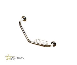 ידית אחיזה עם סבוניה ניקל