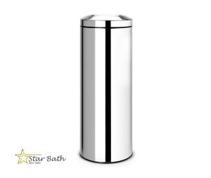 פח לניירות חסין אש 20 ליטר מבריק