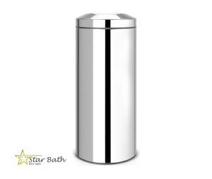 פח לניירות חסין אש 30 ליטר מבריק