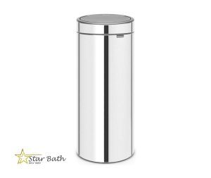 פח טאץ 30 ליטר מבריק