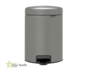 פח פדל 5 ליטר אפור בטון מינרלי