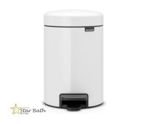 פח פדל 3 ליטר לבן