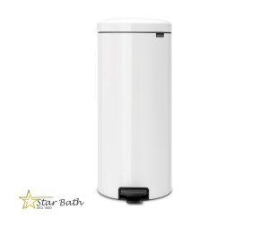 פח פדל 30 ליטר לבן