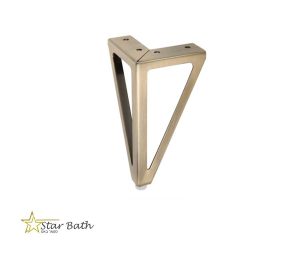 רגל חלונות גובה 15 ס״מ לריהוט ברונזה