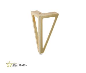 רגל חלונות גובה 15 ס״מ לריהוט זהב מבריק