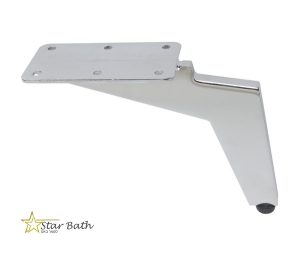 רגליים לריהוט 17 ס"מ ניקל מבריק