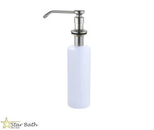 דיספנסר לכיור מטבח דגם MILO ניקל מוברש