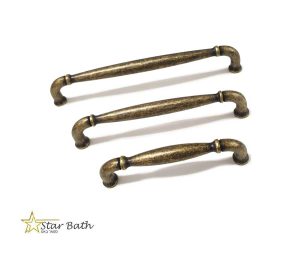 ידית לארון מטבח דגם 78-21 במגוון מידות פליז עתיק