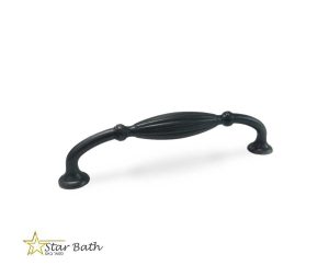 ידית לריהוט כפרי דגם 78-24 בגוון שחור עתיק