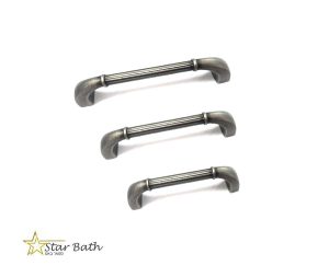 ידיות לארונות דגם 78-39 במידות כסף עתיק