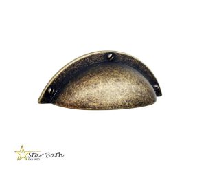 ידית קונכיה דגם 78-55 ברונזה אוקסיד 64 מ״מ