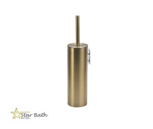 מברשת אסלה תלויה לקיר ברונזה