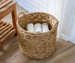 סט סלי קש עם ידית ישרה