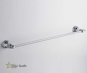 מוט למגבת 60 ס״מ לאמבטיה Lagona ניקל