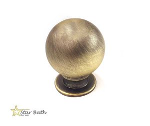 ידית כפתור עגול לארון מטבח אוקסיד