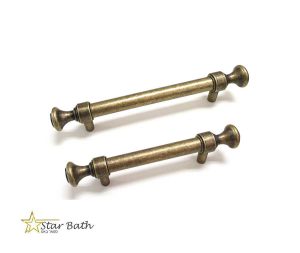 ידיות לארונות ומגירות במידות ארוכות פליז עתיק