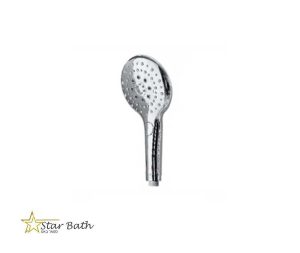 מזלף מפואר למקלחת 3 מצבי זרימה ניקל מבריק