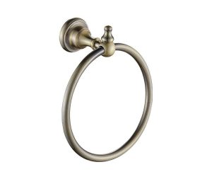 טבעת מגבת מסדרת TOHAR בגוון ברונזה