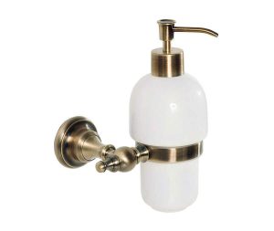 דיספנסר לסבון נוזלי מסדרת TOHAR בגוון ברונזה