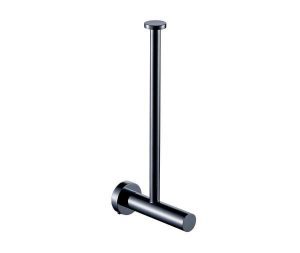 מחזיק נייר טואלט רזרבי לקיר מסדרת LEO בגוון שחור מט