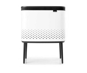 BO סל כביסה 60 ליטר, לבן