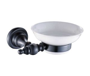 סבוניה חרס מסדרת TOHAR בגוון שחור