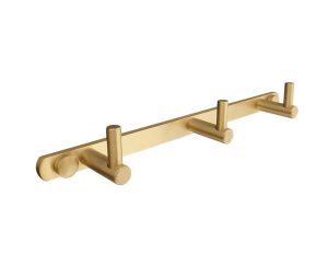 קולב למגבות דגם RIP שלישיה זהב מט