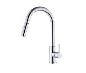 ברז נשלף למטבח גדם רון ניקל