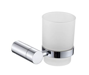 כוס למברשות שיניים לקיר ROY ניקל מבריק