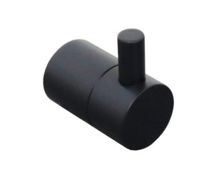 מתלה מגבות לאמבטיה ROY שחור מט