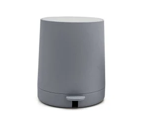 פח אשפה מונח 4 ליטר גוון אפור עם פח פנימי נשלף דגם NEW YORK