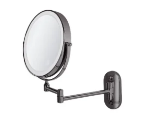 מראת פי 7 טאצ' תלויה+ תאורה בגוון גרפיט