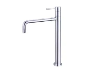 ברז לאמבטיה גבוה דגם ריף ניקל