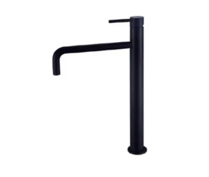 ברז לאמבטיה גבוה דגם ריף שחור