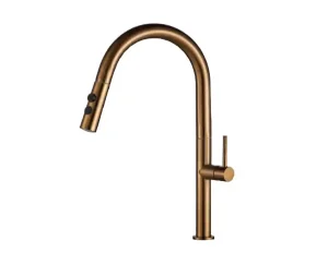 ברז מטבח נשלף דגם זאוס רוז גולד