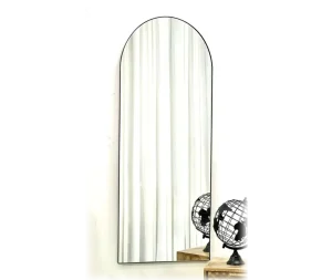 מראת גוף קשת מסגרת דקה בגוון שחור