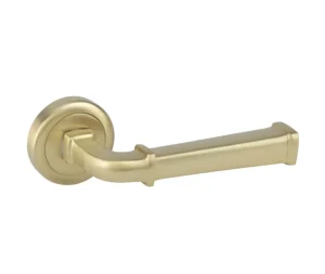 ידית כניסה לדלת בצבע זהב מט ROBERTO